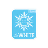 The White STX Strain Sticker