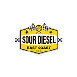 Sour Diesel East Coast STX Strain Sticker