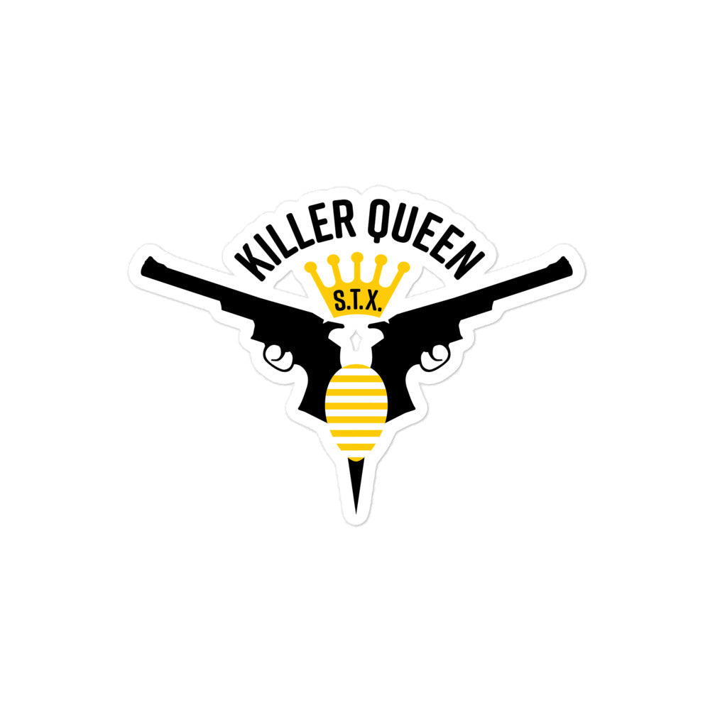 Killer Queen STX Strain Sticker
