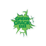GreenCrack STX Strain Sticker