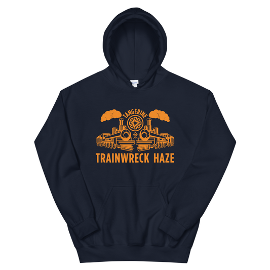 Tangerine Train Wreck Haze Hoodie